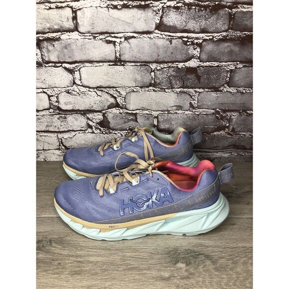 Hoka One One Elevon 2 Mental Health Purple Impression Gym Men Sz 10.5M US/44 2/3 - Picture 16 of 16